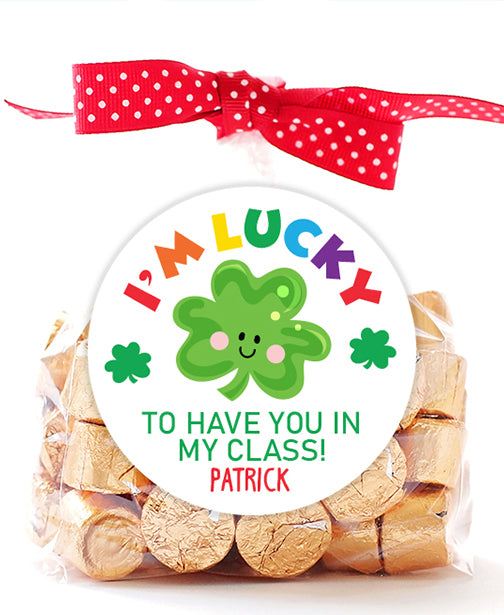 I'm Lucky to have You in My Class St. Patricks Day Stickers