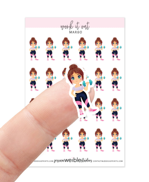 Work it Out Planner Stickers